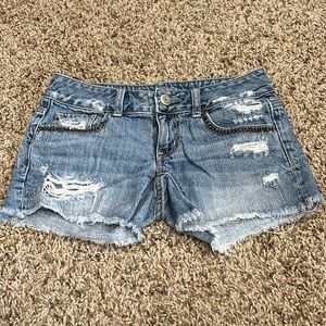 American Eagle size 00 women’s denim shorts